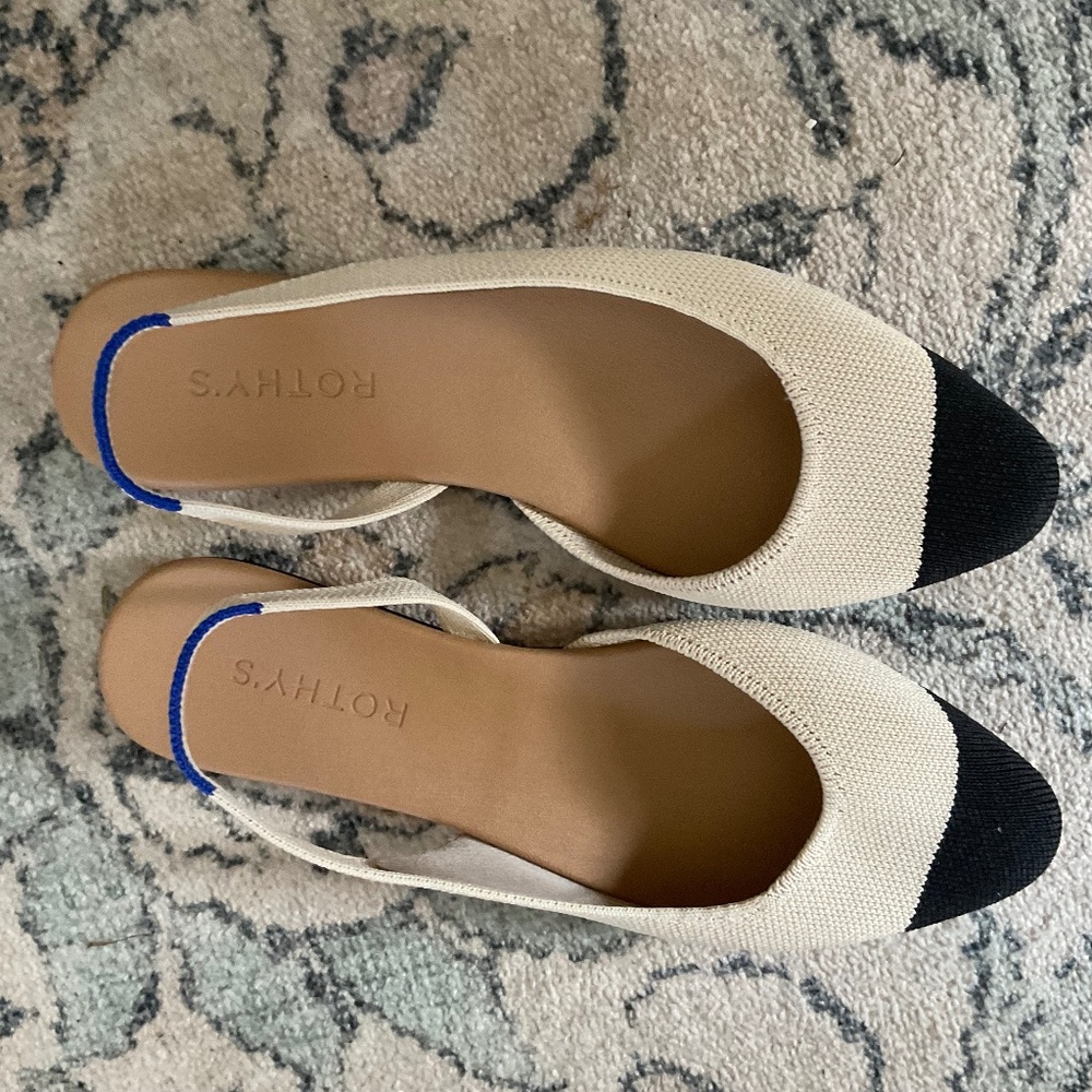 Rothy’s The Almond Slingback NWOT 7.5